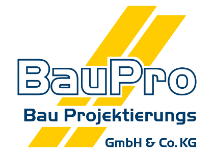 Logo Weiß BauPro