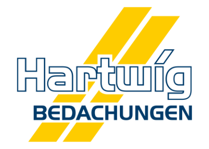 Logo Weiß Hartwig Bedachungen
